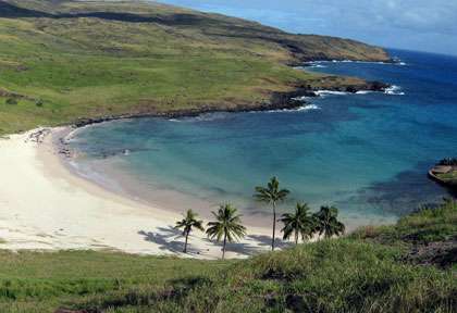 plage de Anakena Ile de Paques