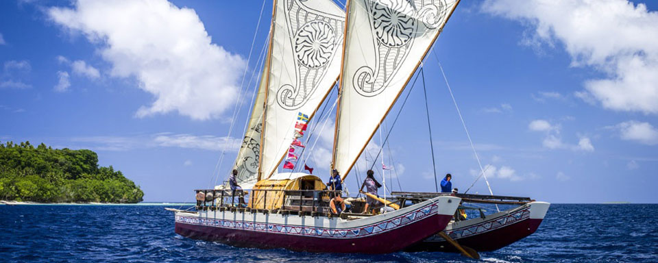 Bateau traditionnel tongien © SPTO - David Kirkland